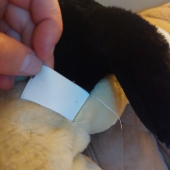 VTG 12" Commonwealth German Shepherd Puppy Dog Plush Stuffed Animal Black/Tan - Picture 11 of 11